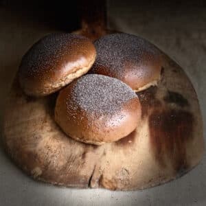 Pan de cerveza para hamburguesa